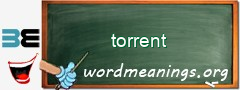 WordMeaning blackboard for torrent